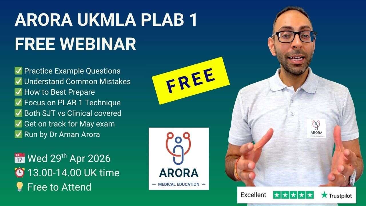 UKMLA PLAB 1 Booster Webinar | Free