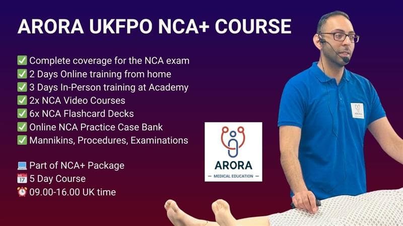 Live UKFPO NCA Course | 6th – 14th Oct’26